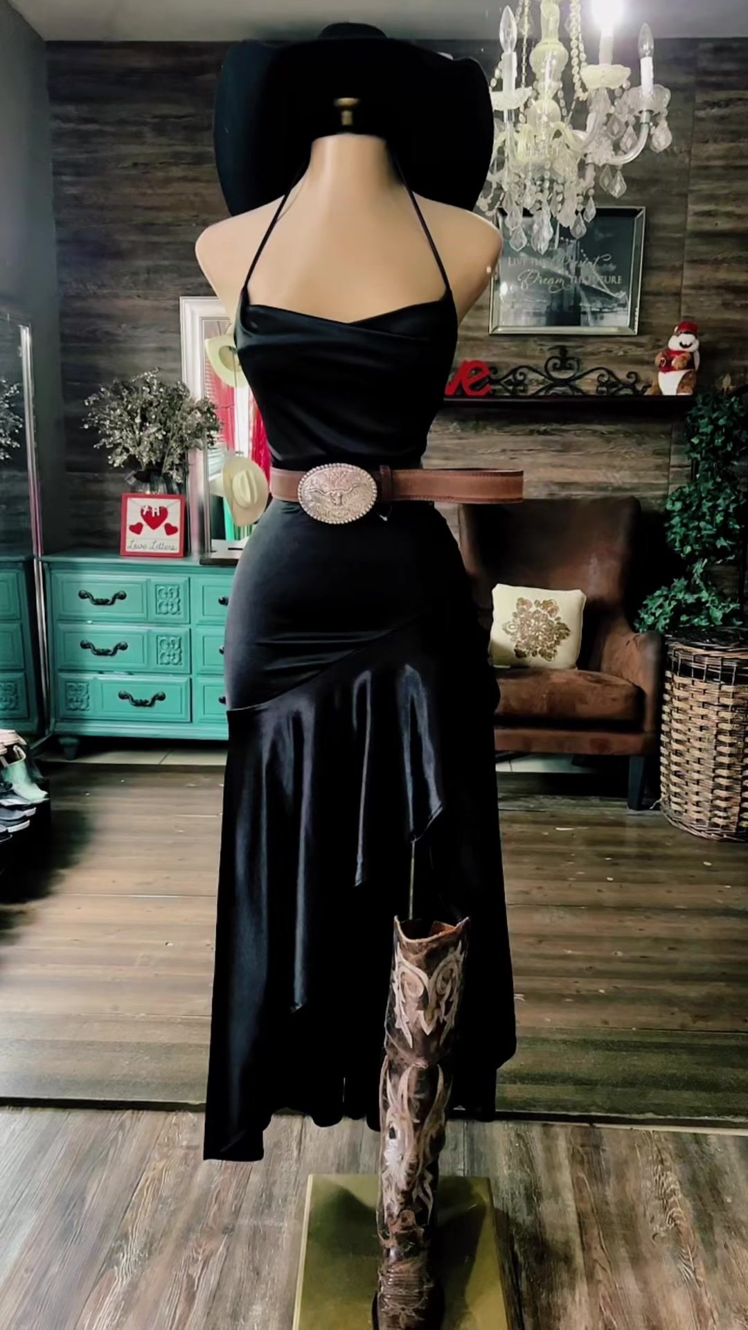 Modish Asymmetric Ruffles Evening Party Dress