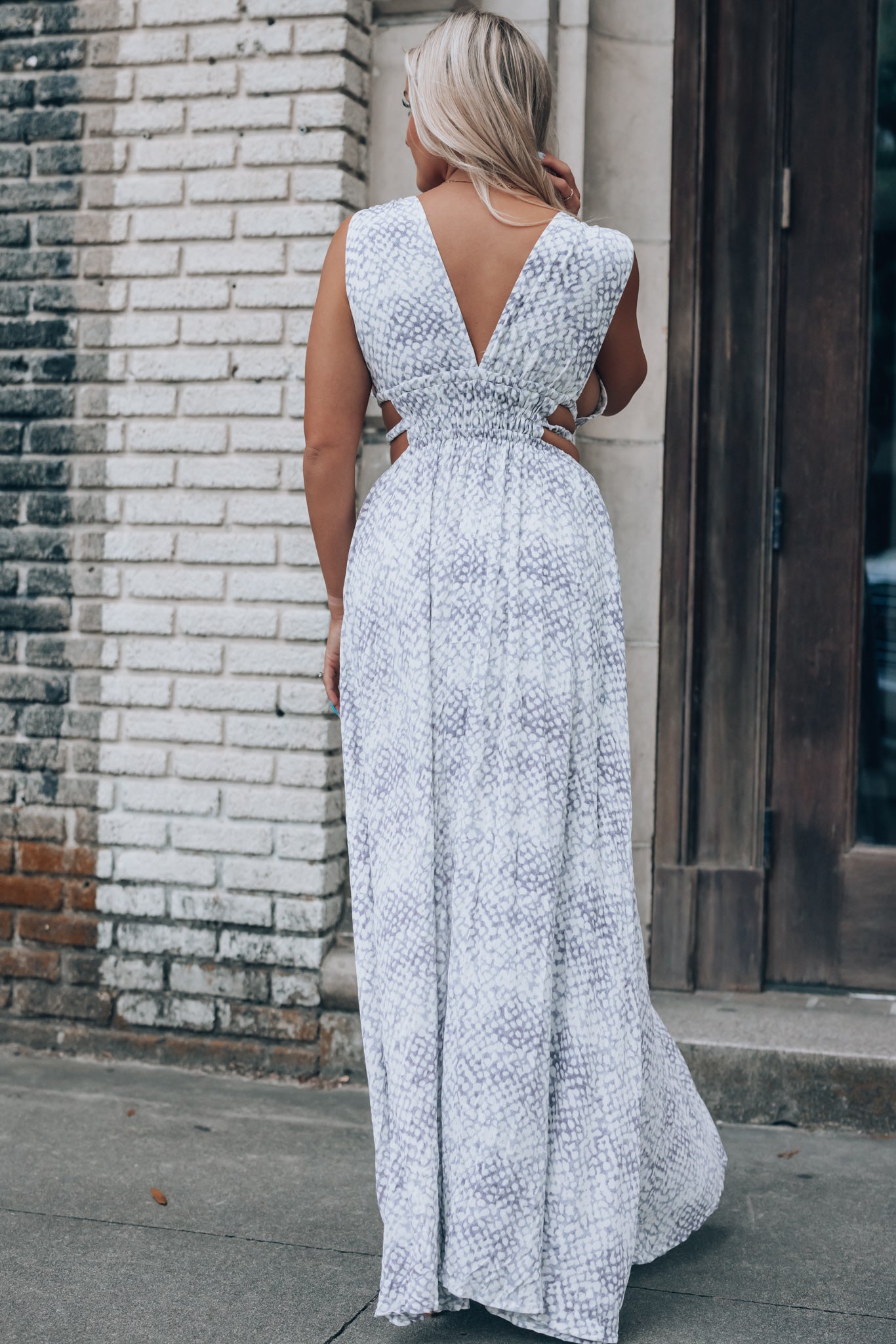 Onyx Maxi Dress (Grey)