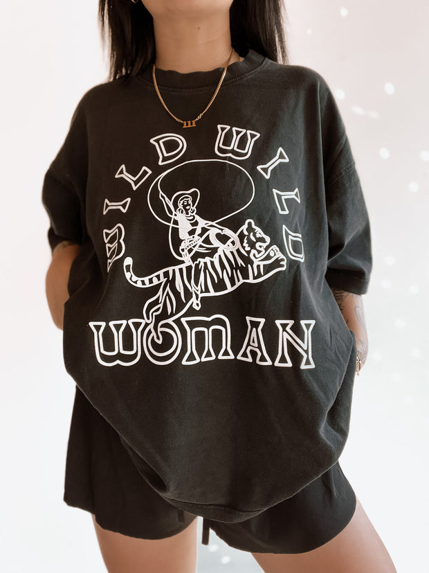Vintage Wild Wild Woman T-Shirt