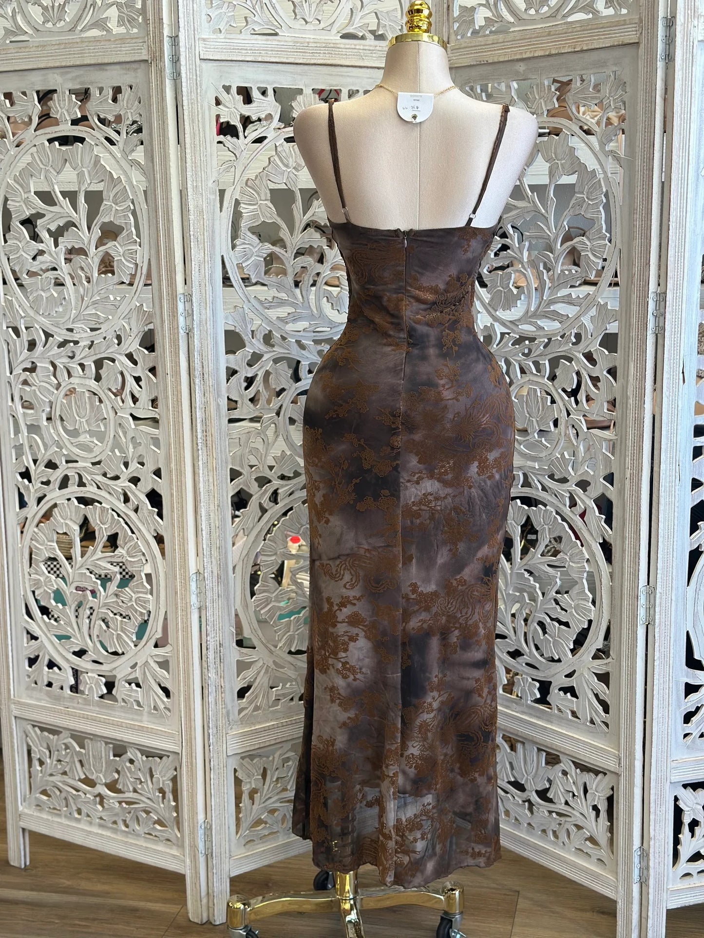 Jaded Corset Velvet Dress