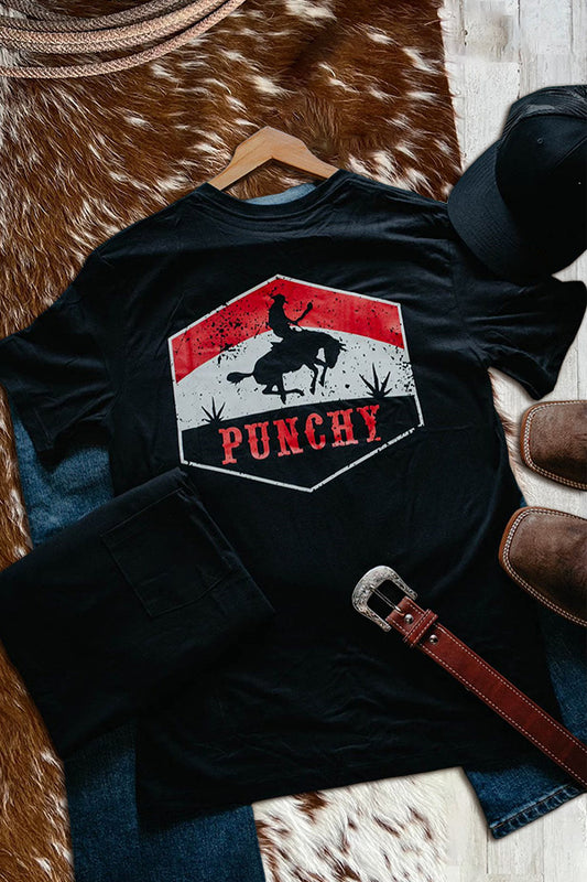 Punchy Print Versatile T-Shirt