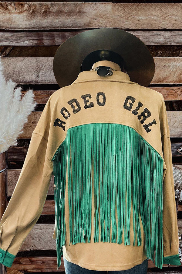 Vintage Long Fringe Shirt