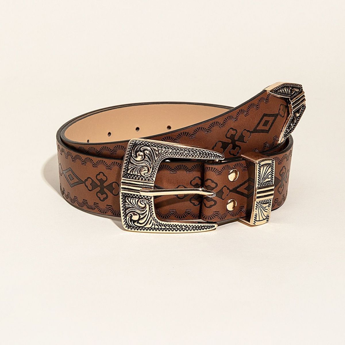 Retro Pattern Women's Belt