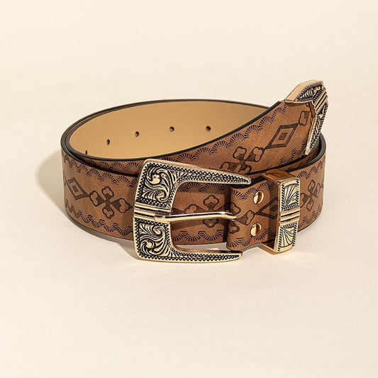 Retro Pattern Women's Belt