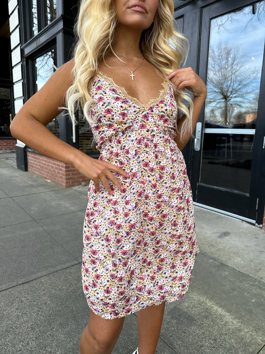 Band Of Gypsies Vintage Summer Mini Dress
