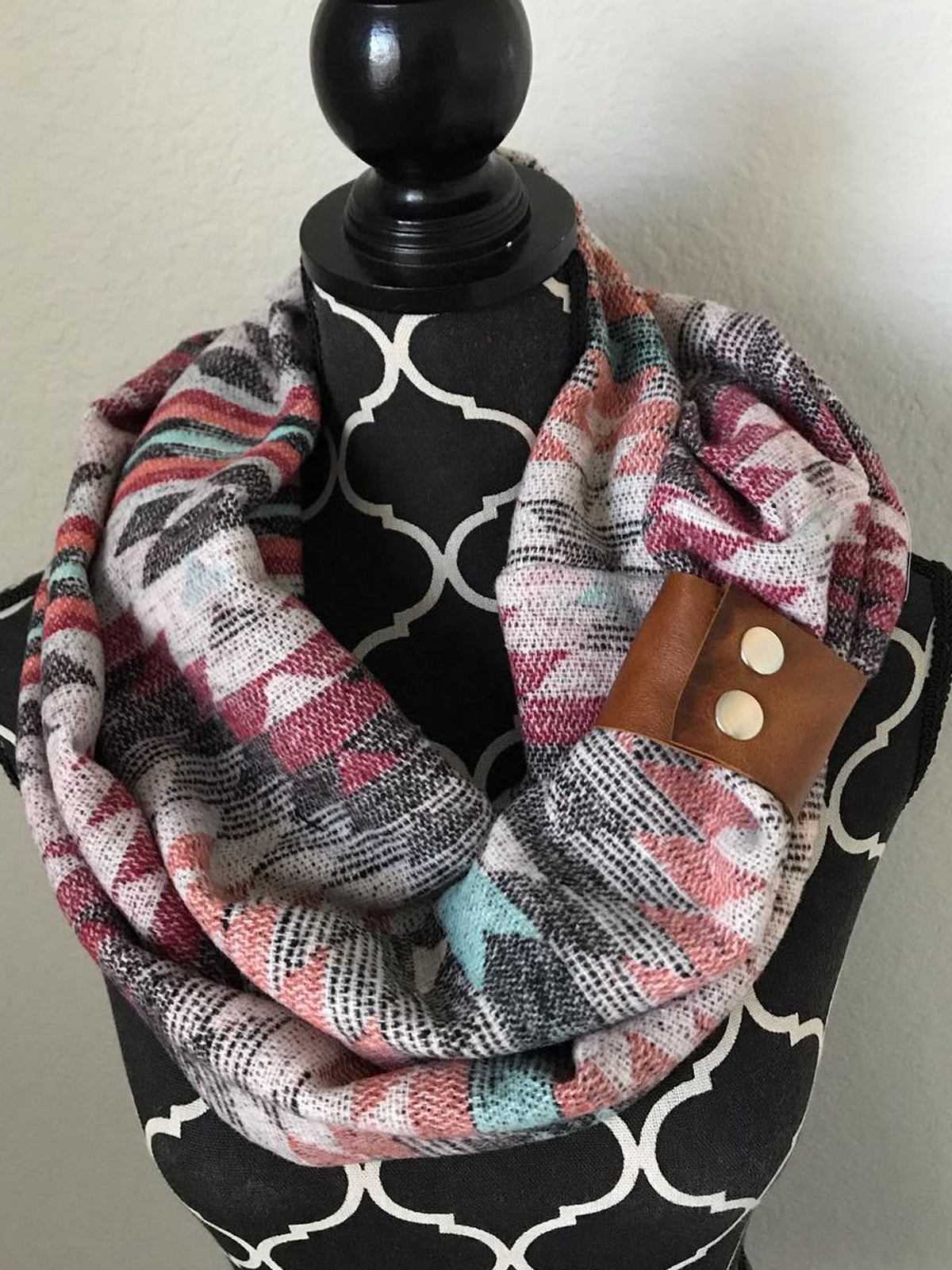 Women's Vintage Warm Neck Hood Scarf