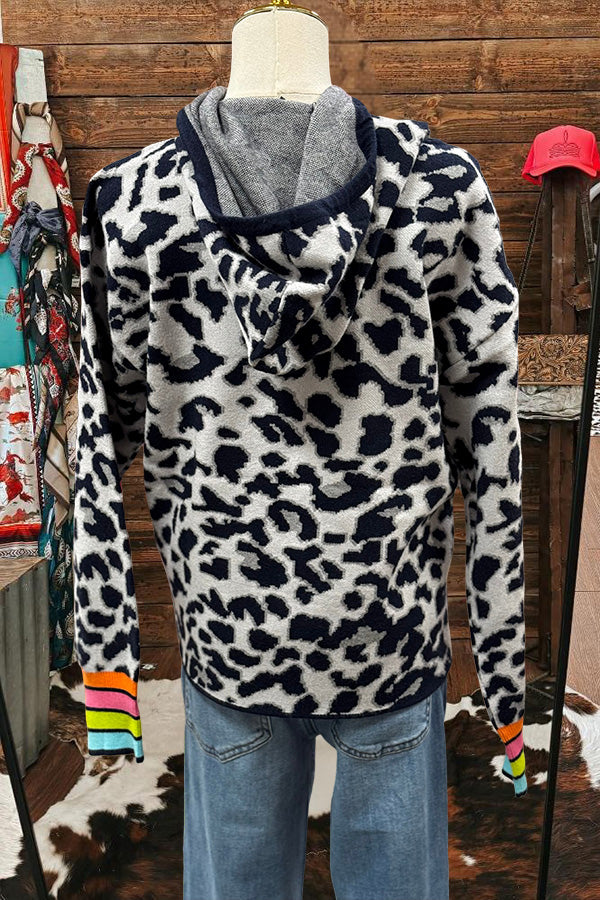 Trendy Sassy Leopard Hoodie