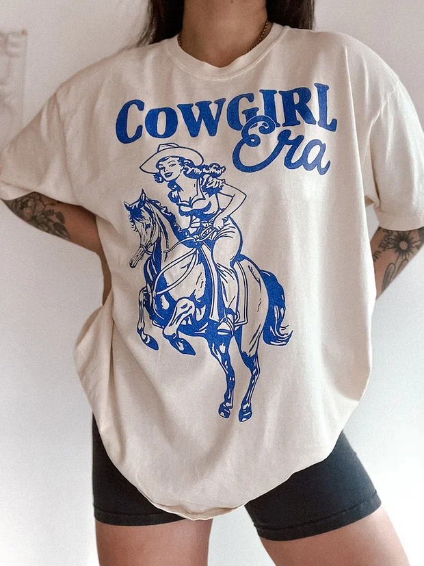 Vintage Cowgirl Era Tee T-Shirt