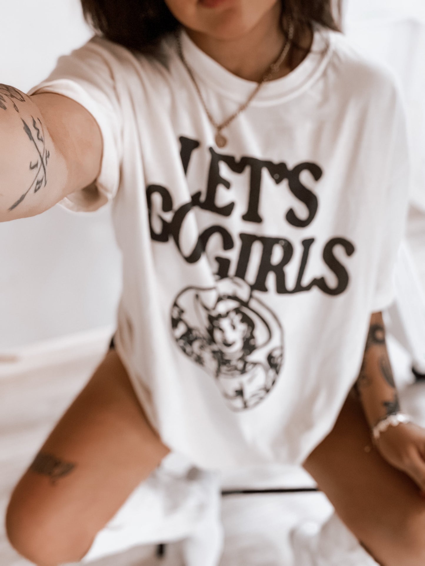 Vintage Lets Go Girls T-Shirt