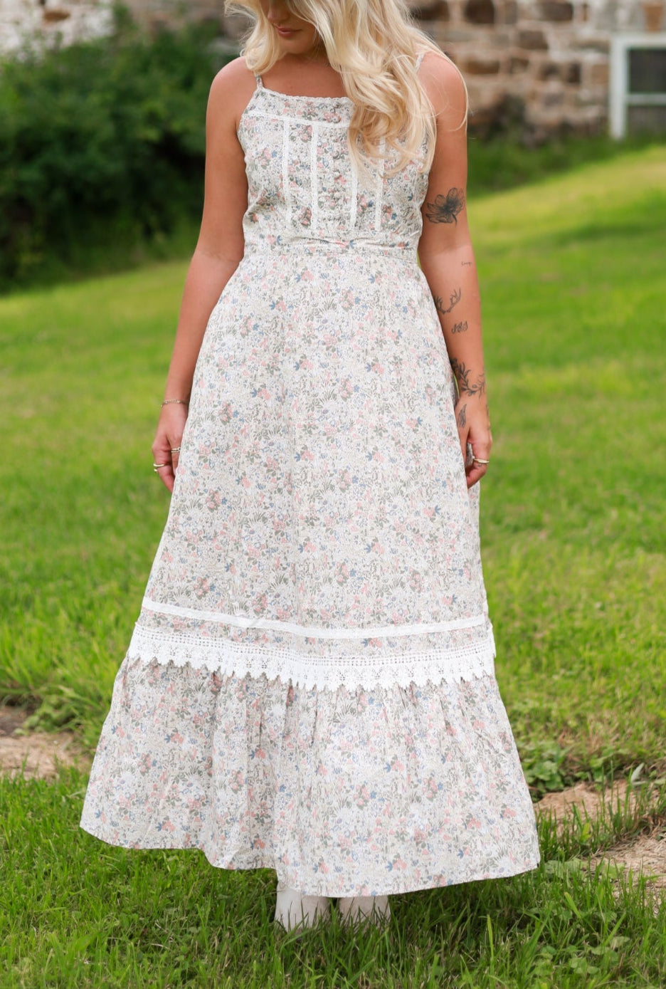 Stonebrook Maxi Dress - Rosemilk