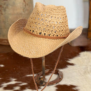 Retro Hollow Out Folk Style Cowboy Hat