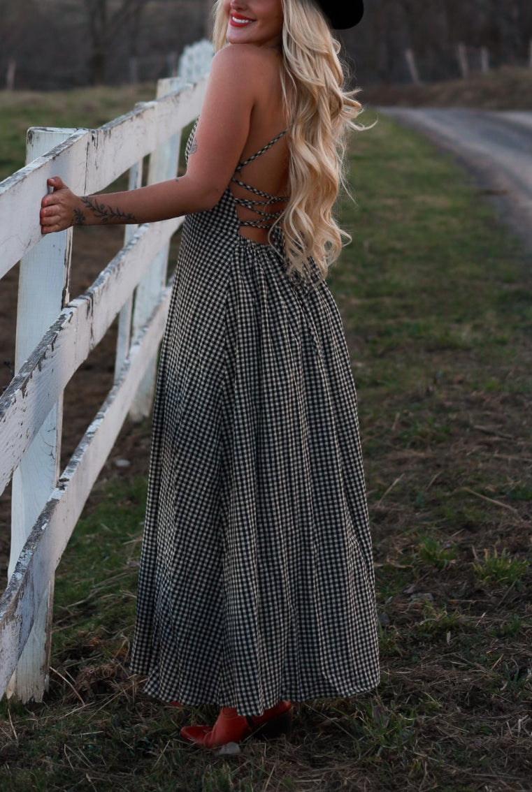 Homestead Gingham Dress