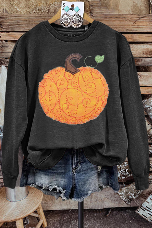 Classic Halloween Pumpkin Sweatshirt