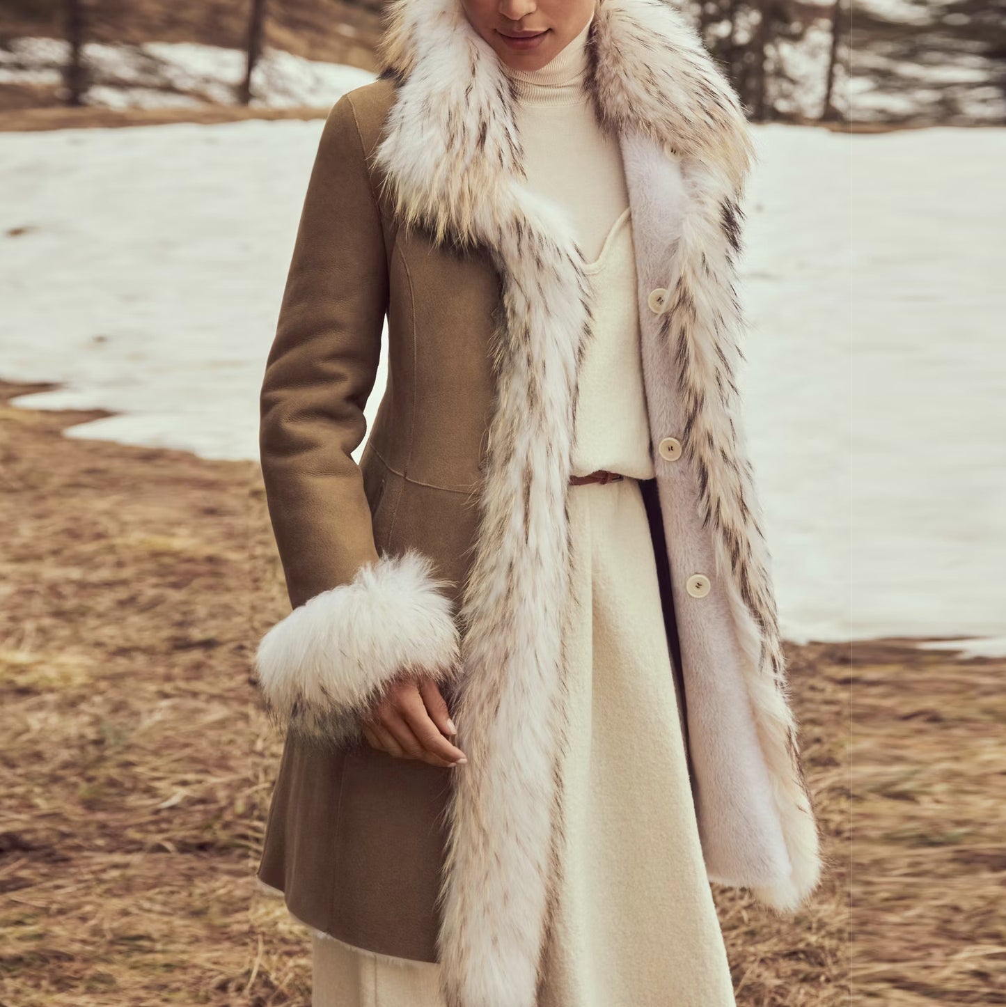 Autumn Winter Thick Fur Coat Jacket