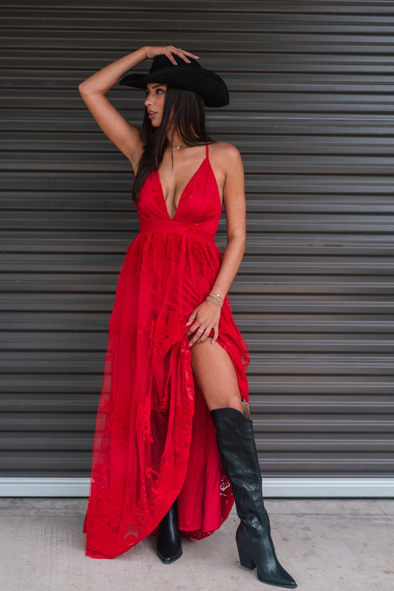 All My Love Maxi Gown (Red)