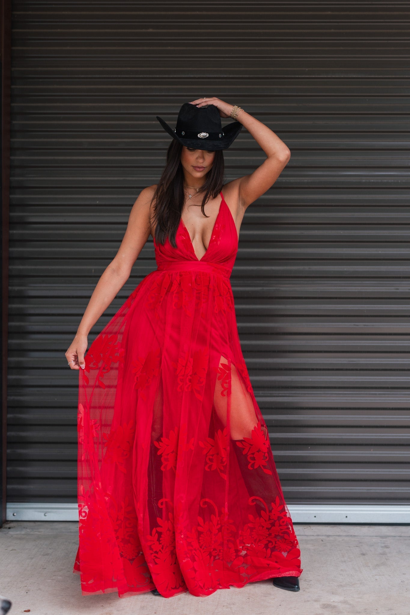 All My Love Maxi Gown (Red)