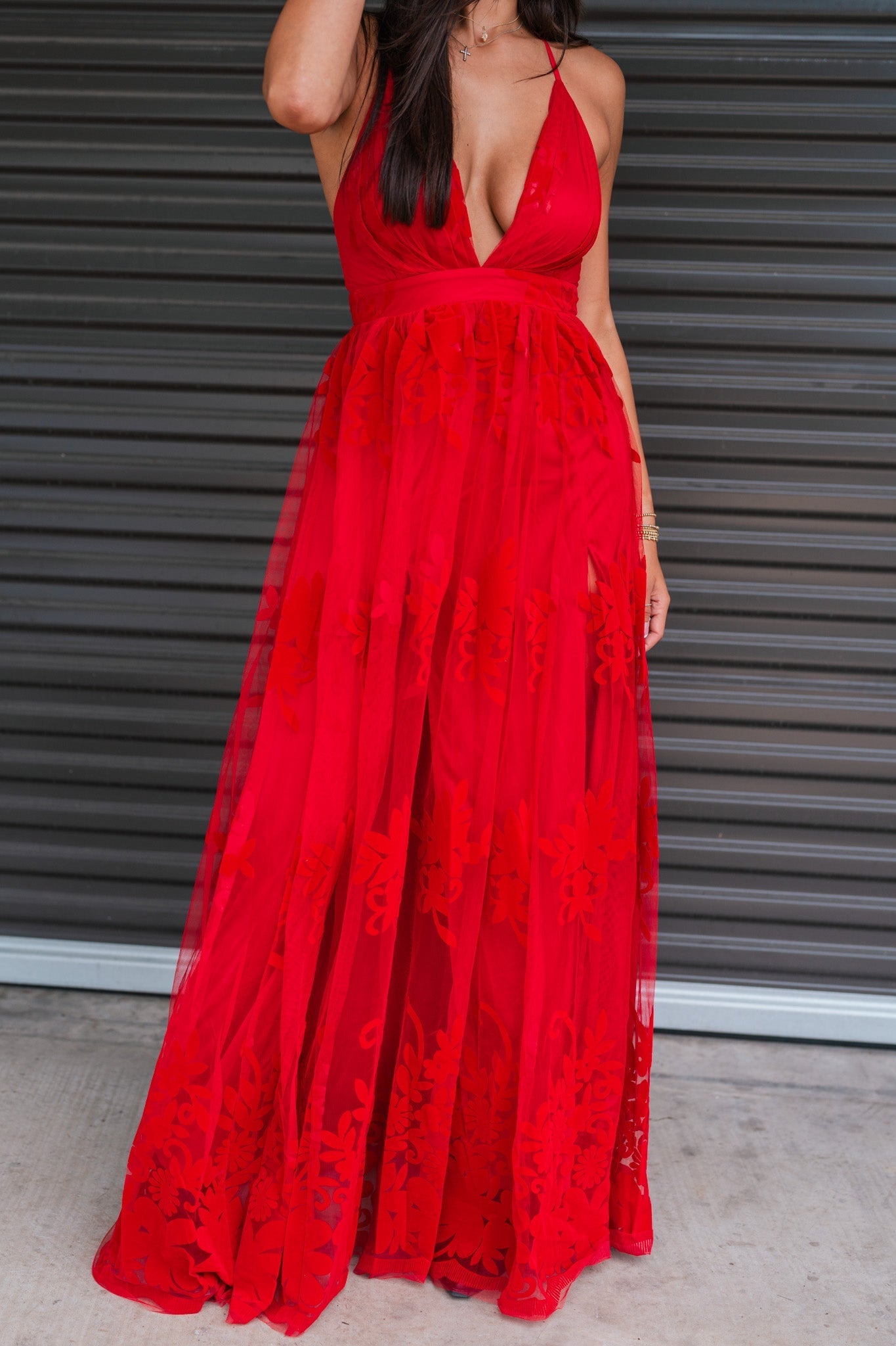 All My Love Maxi Gown (Red)