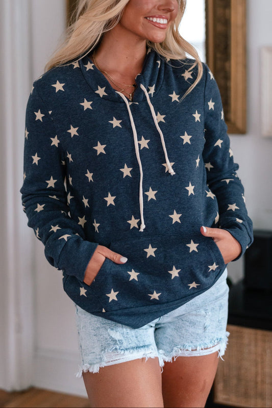 Bonfire Star Knit Hoodie