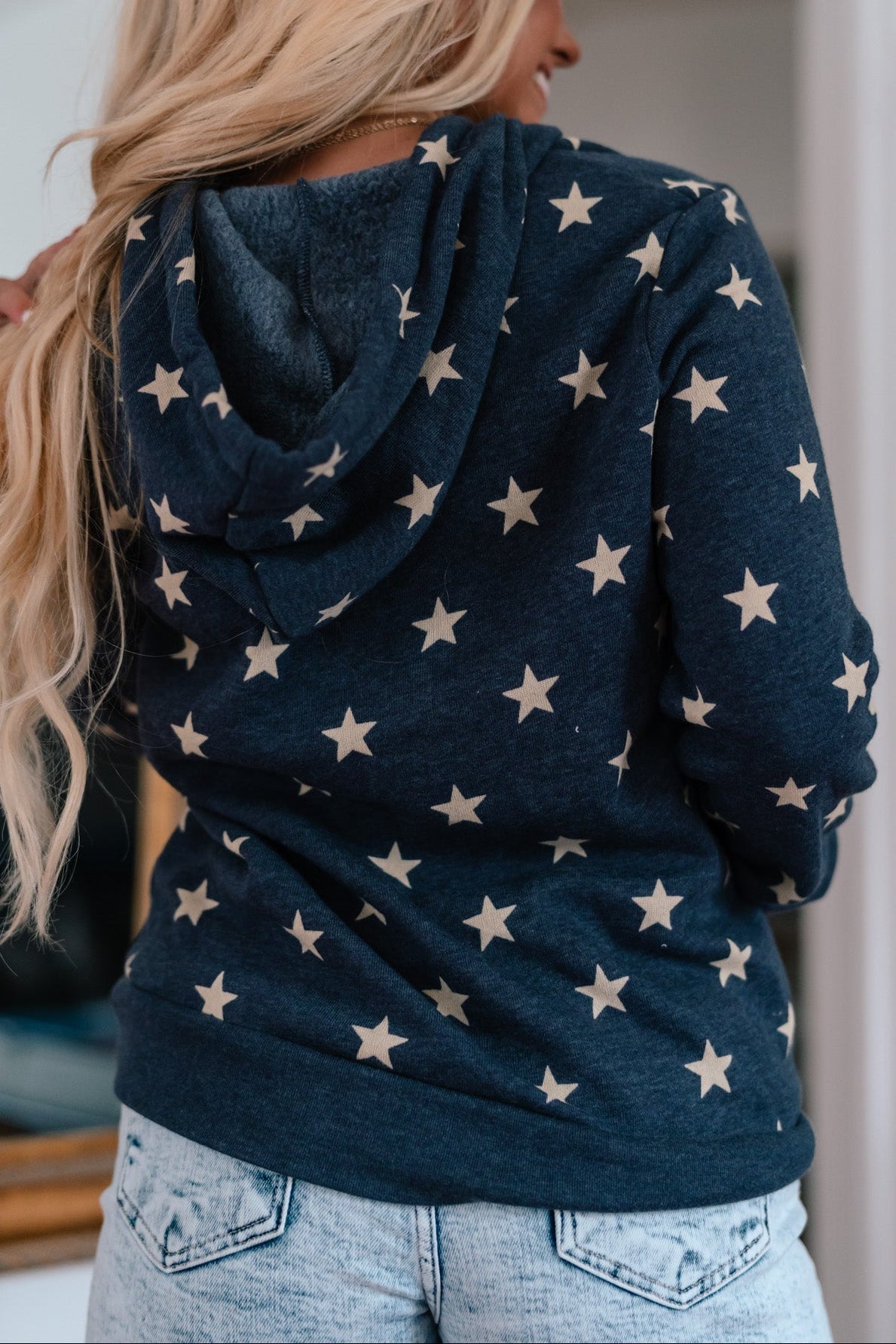 Bonfire Star Knit Hoodie