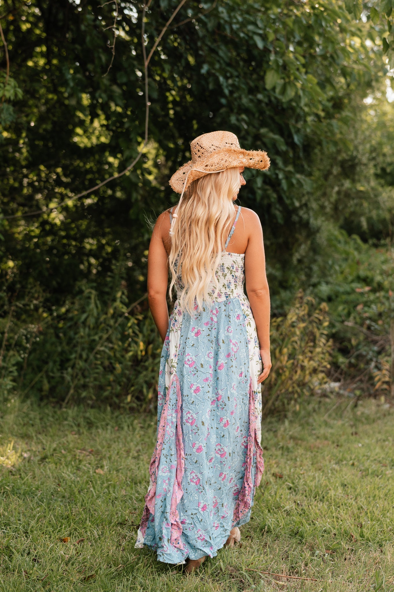 In The Mix Floral Maxi Dress
