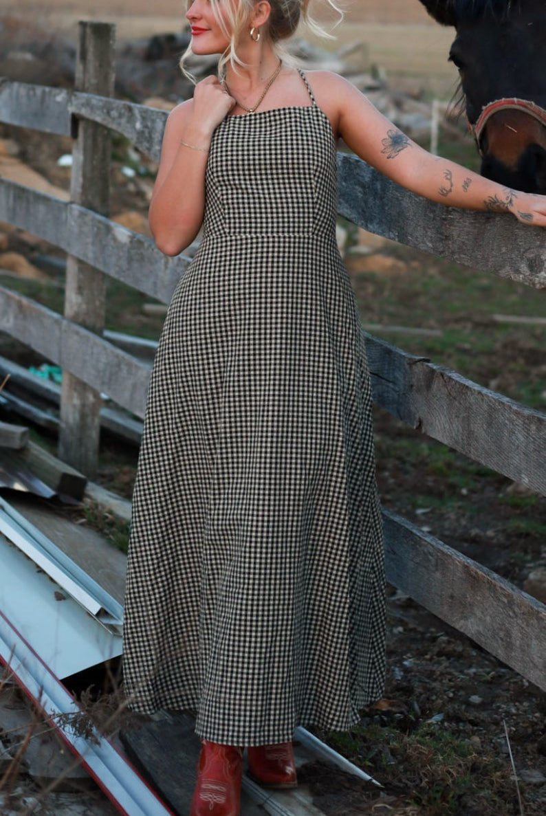 Homestead Gingham Dress