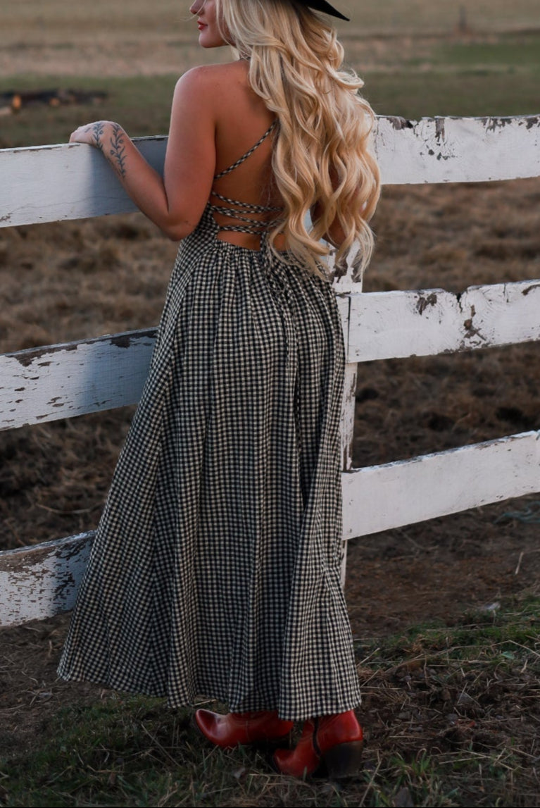 Homestead Gingham Dress
