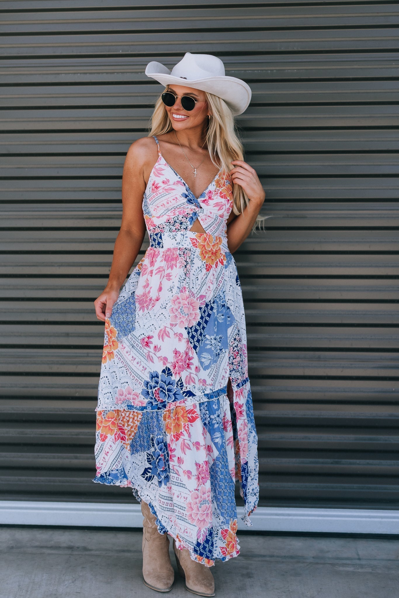Calico Patchwork Dress