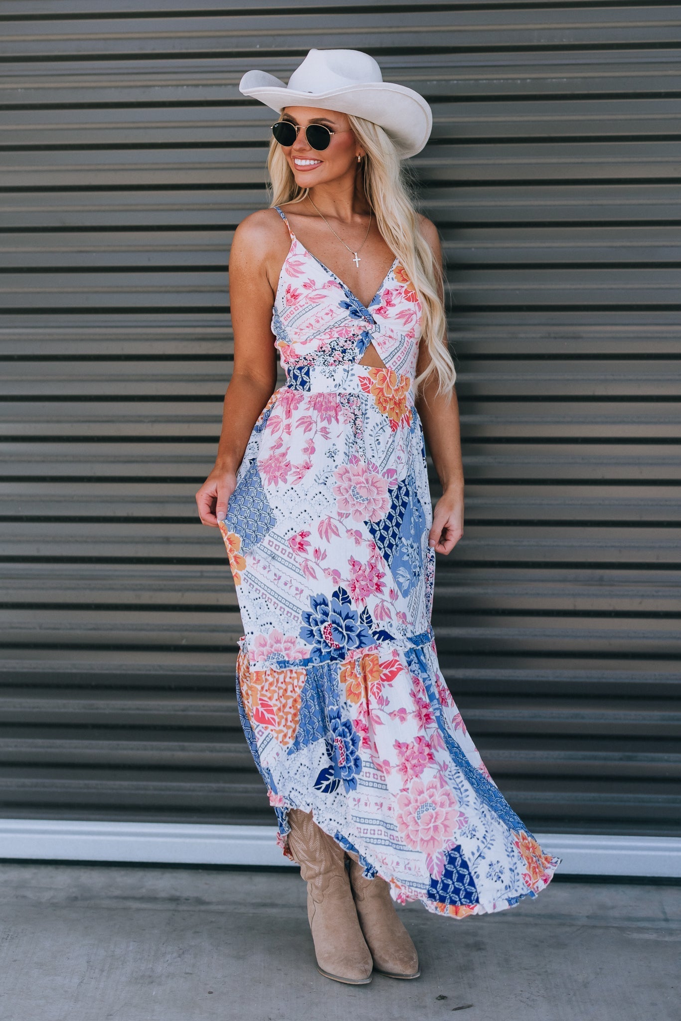 Calico Patchwork Dress