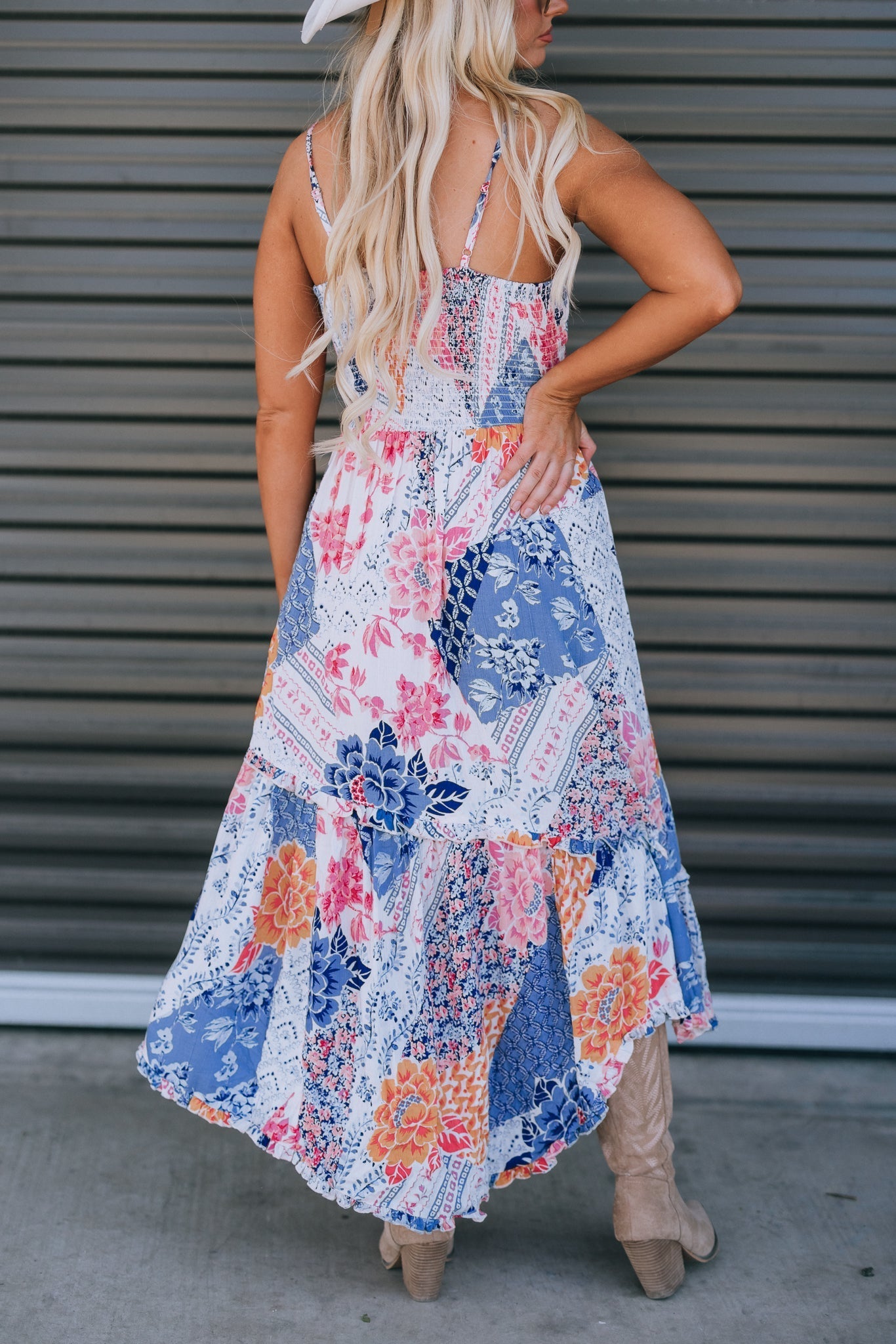 Calico Patchwork Dress