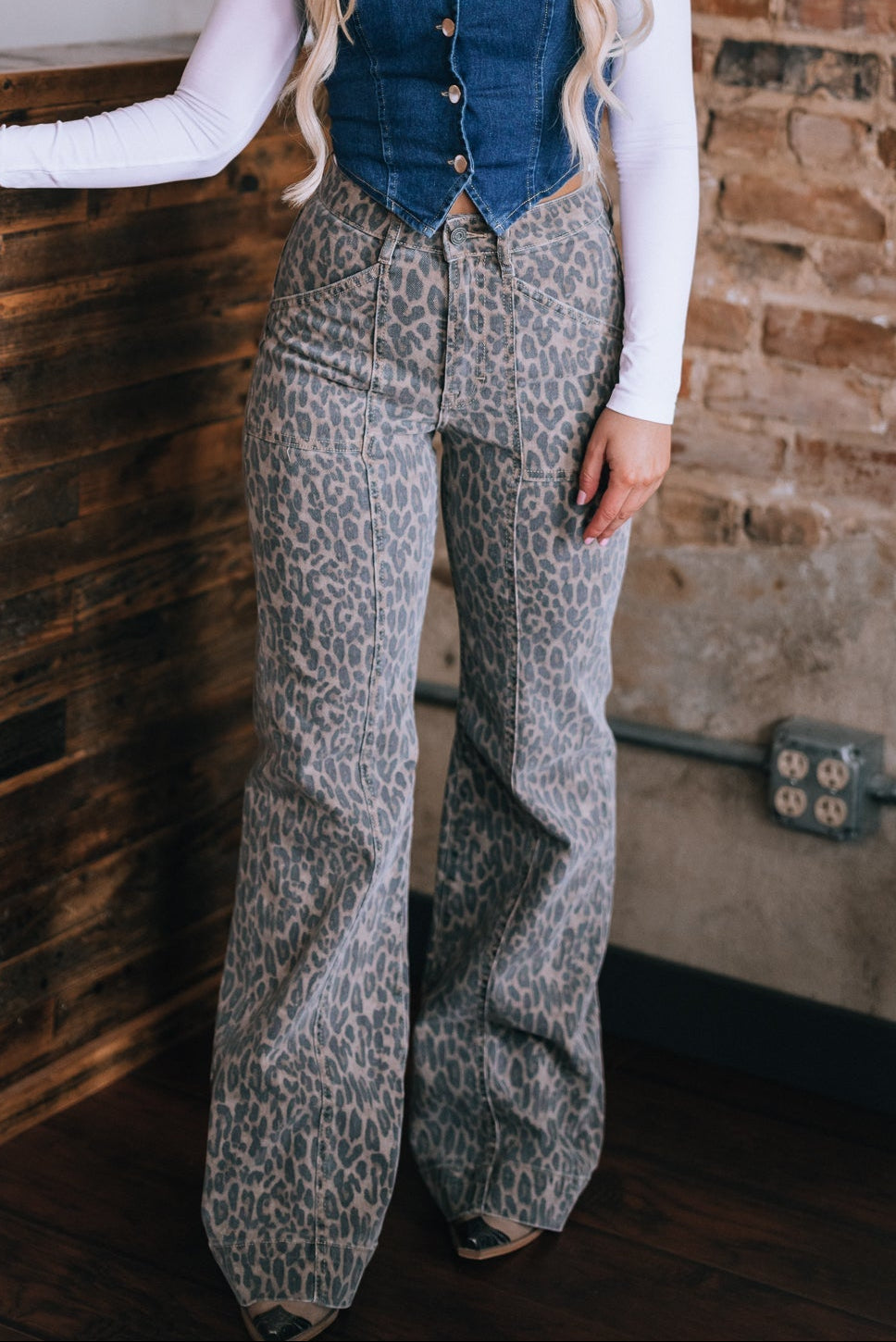 Wild About You Flare Denim Pants