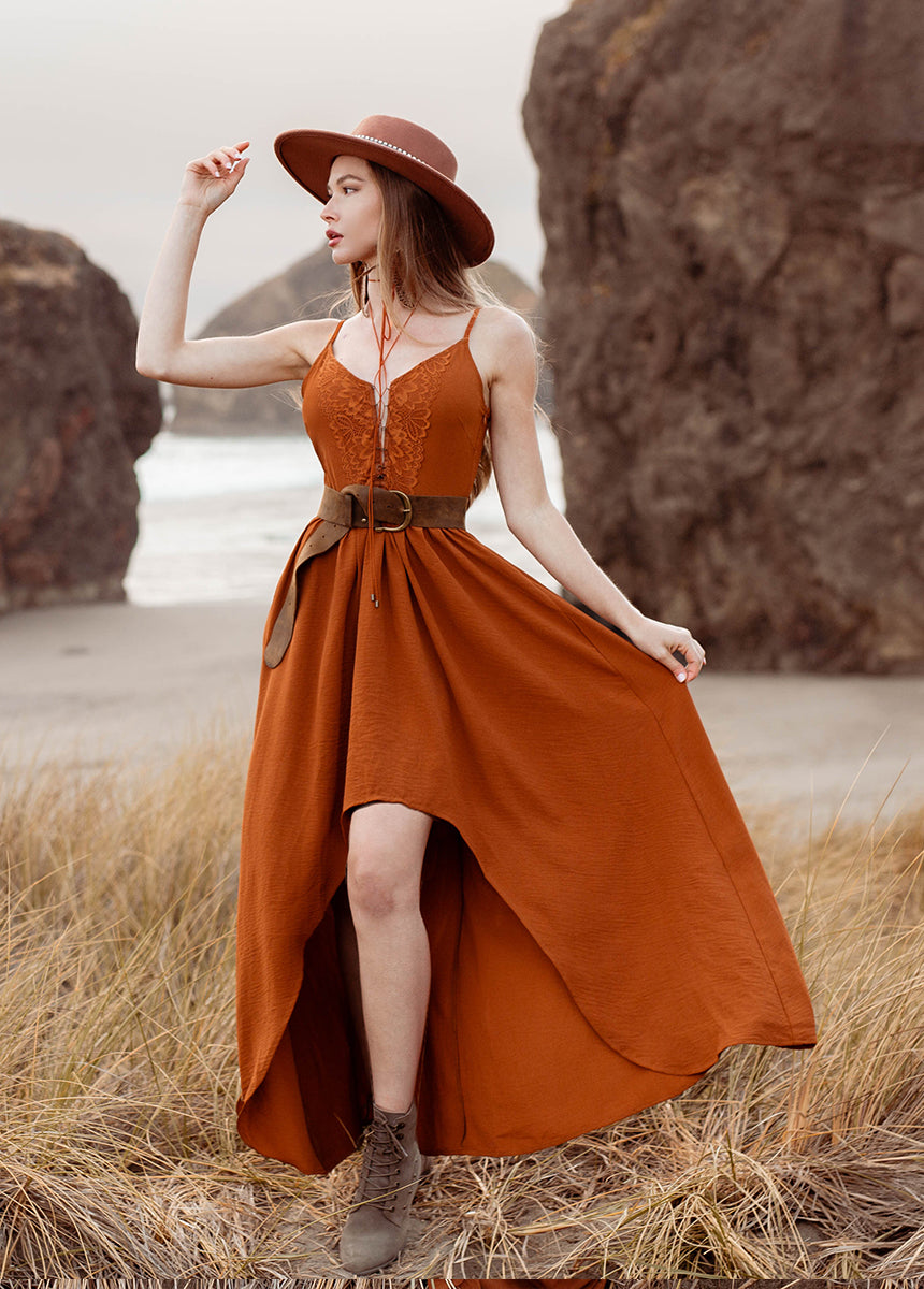 Holland Dress in Spice