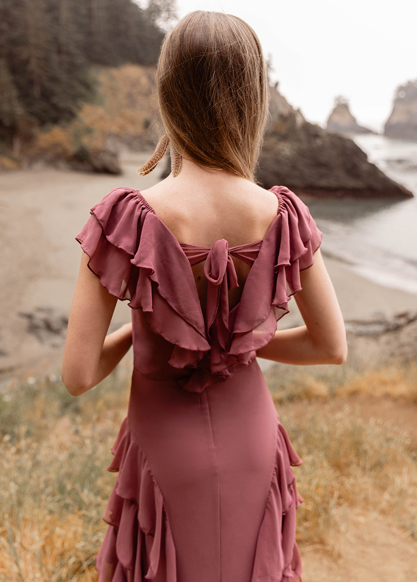 Sylvia Dress in Rosette