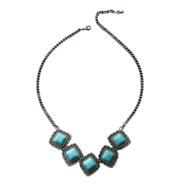 Ethnic Turquoise Necklace