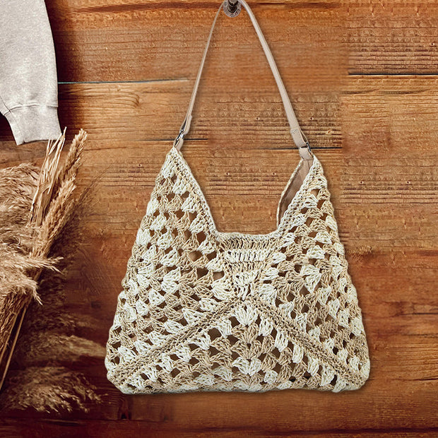 Fashionable Paper Rope Straw Bag