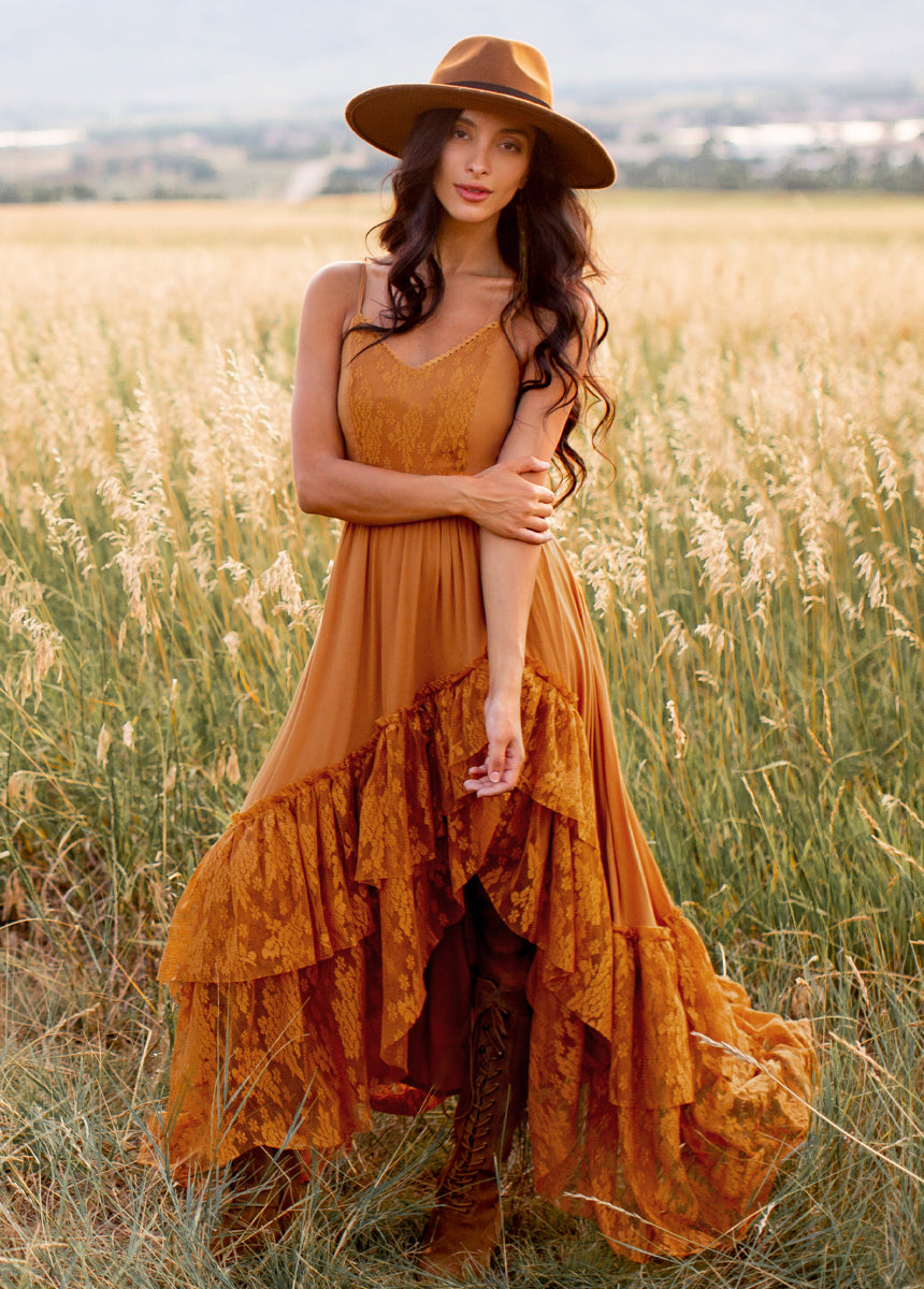 Christelle Dress in Marigold