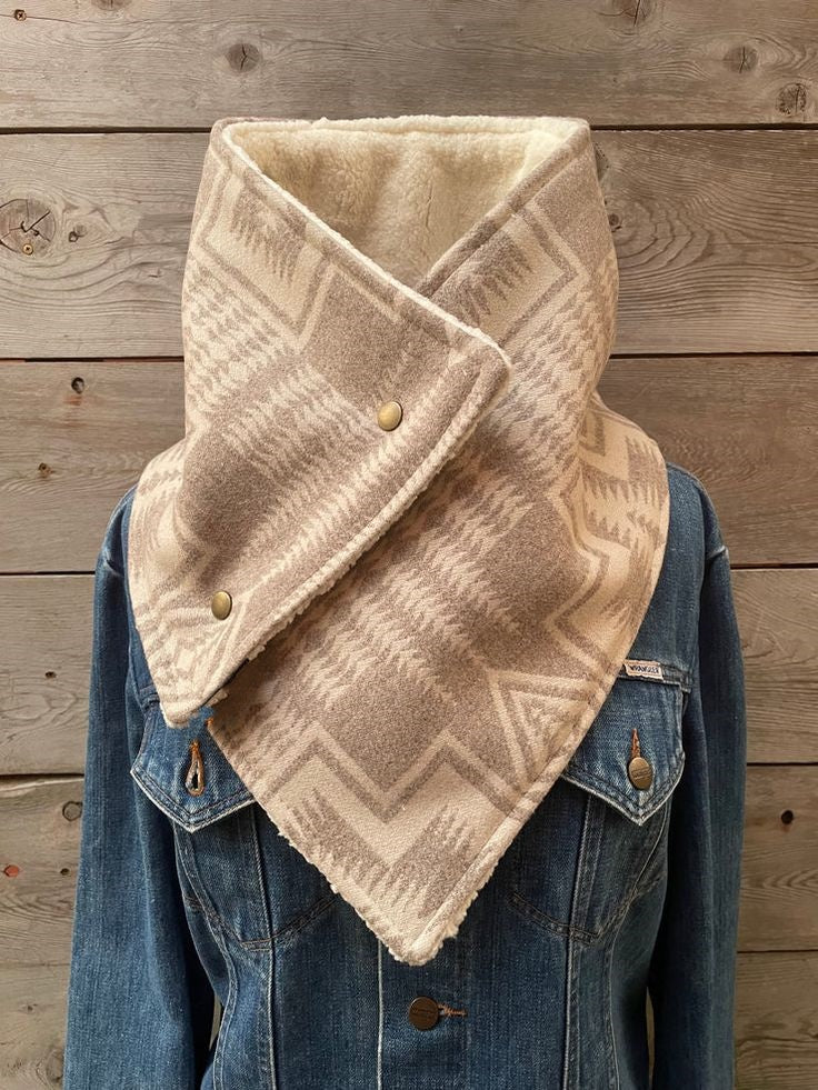 Women's Western Cowboy Warm Neck Cowl