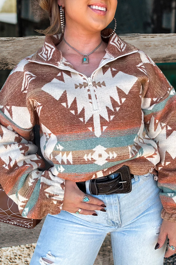 Aztec Pullover