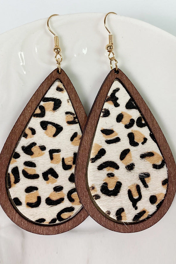 Bohemian Leopard Pattern Earrings