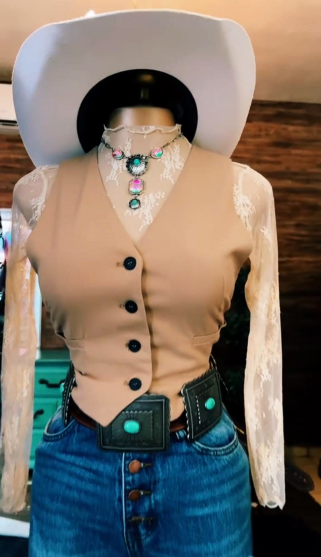 Casual V Necklace Button Vest