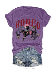 Rodeo Print T-Shirt