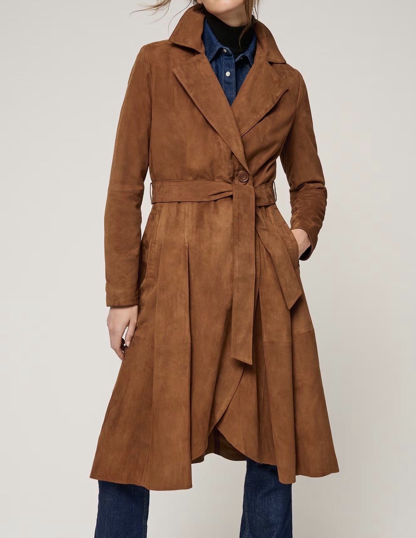 Autumn And Winter Suede Coat Jacket