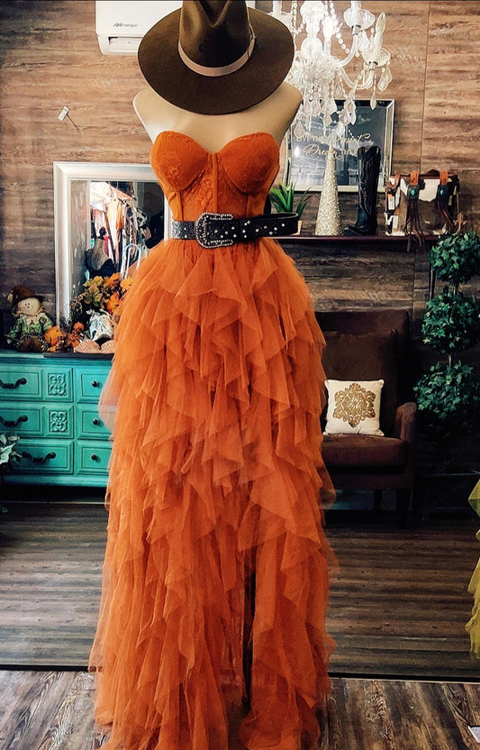 western New Arrivals Tull corset   Dress