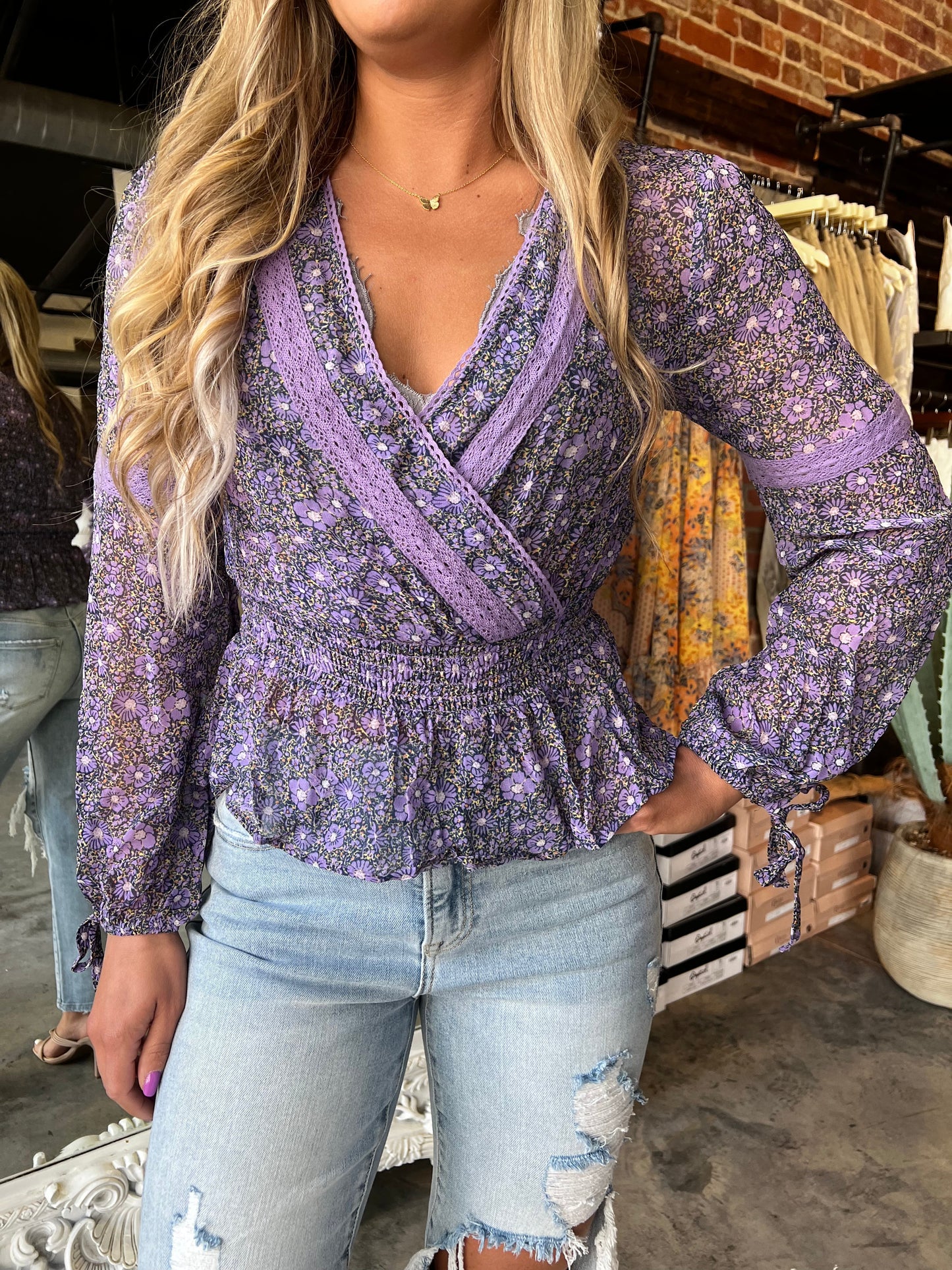 Rhiannon Floral Blouse