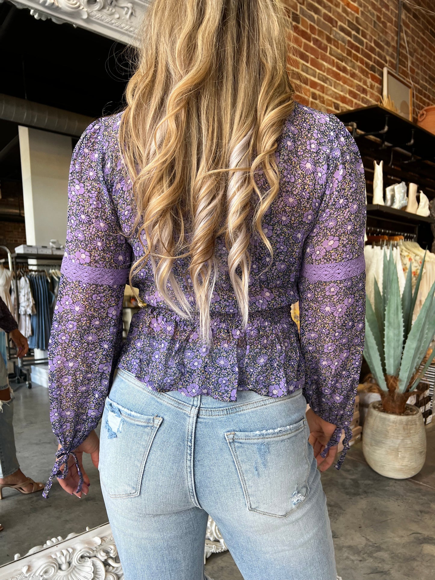 Rhiannon Floral Blouse