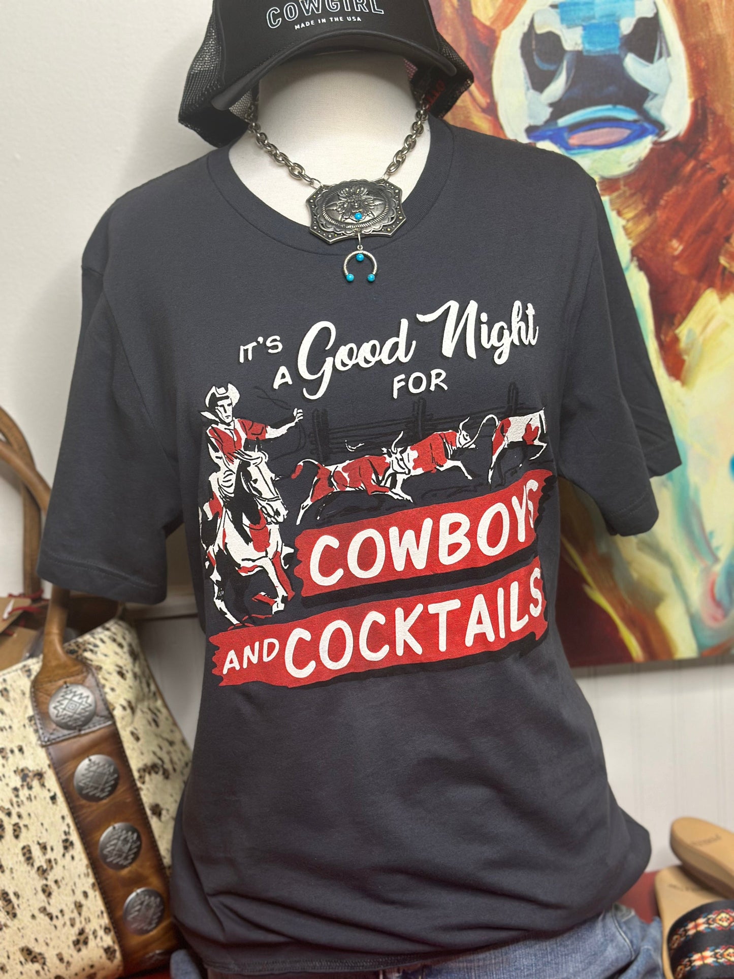 The Cowboys & Cocktails Tee